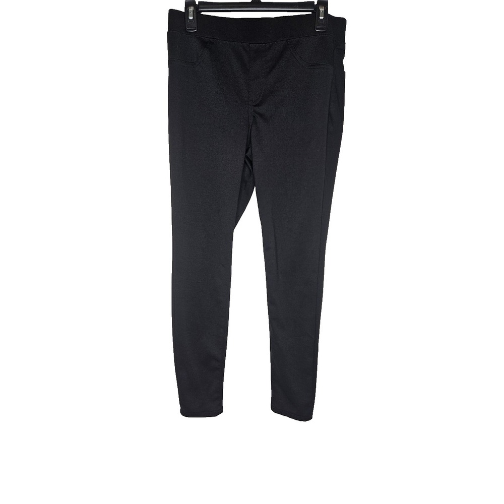 No Boundaries Juniors L 11-13 Black Pull On Skinny Jeggings Y2K Casual Basic